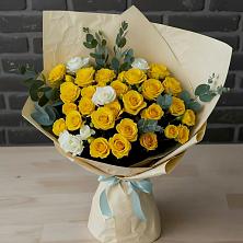 Букет цветов из:  Розы в Рудне Волгоградской области