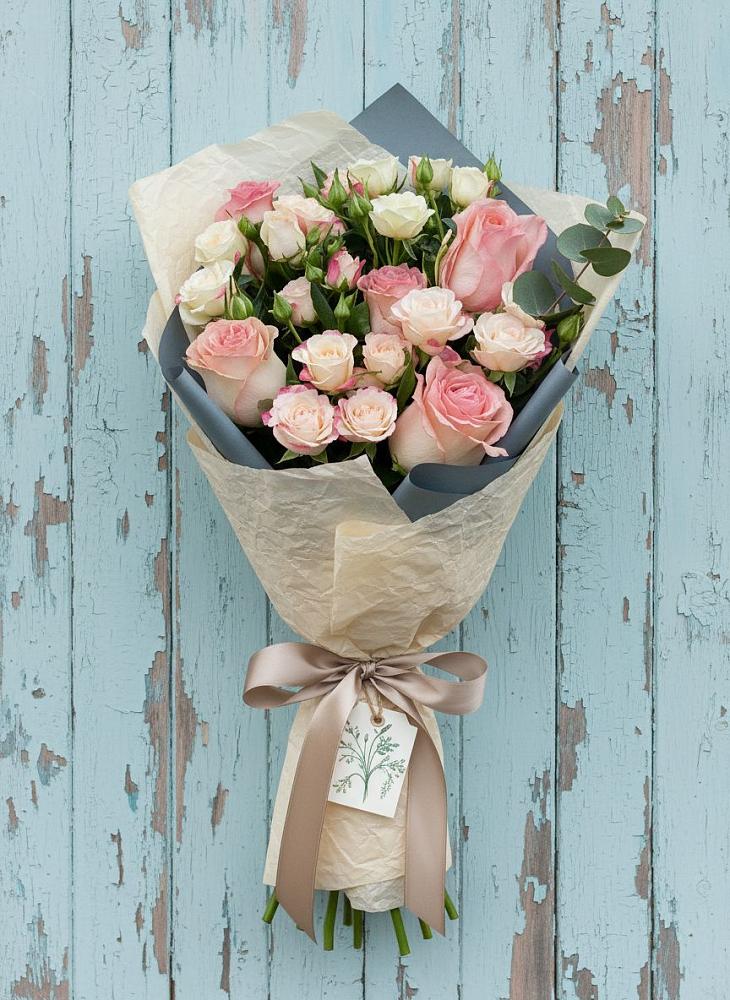 Букет цветов из: Розы в Рудне Волгоградской области