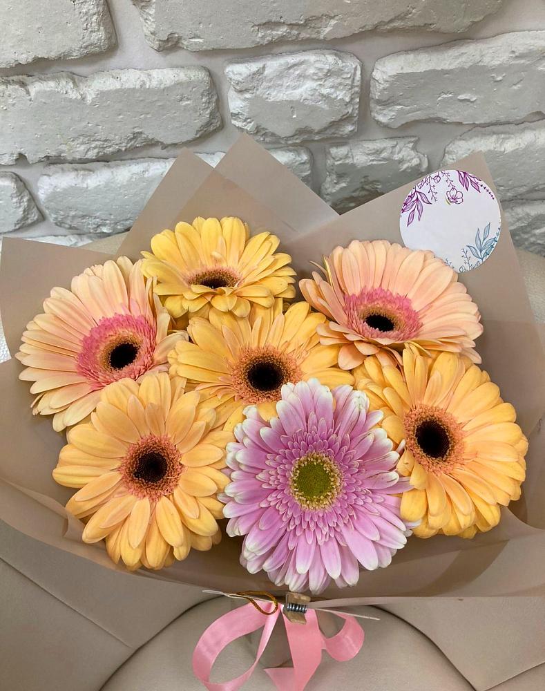Букет цветов из: Герберы в Рудне Волгоградской области