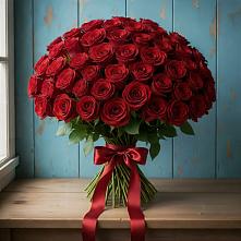 Букет Красные розы Блэк Меджик в Рудне Волгоградской области