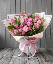 Букет Розовый кустик #REPLACE_PRED# Рудне Волгоградской области