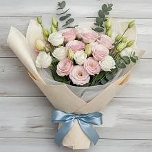 Букет цветов из:  Лизиантусы #REPLACE_PRED# Рудне Волгоградской области