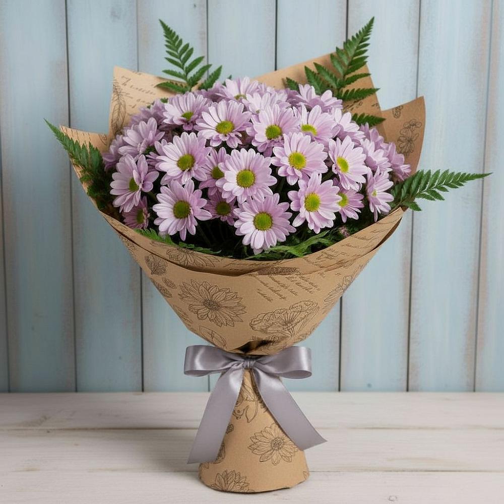Букет цветов из: Хризантемы в Рудне Волгоградской области