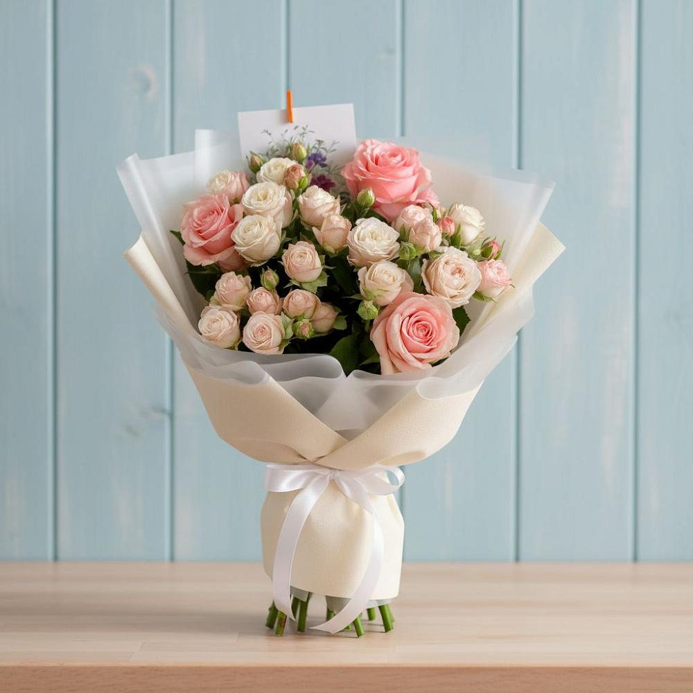 Букет цветов из: Розы в Рудне Волгоградской области