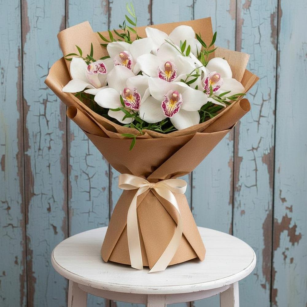 Букет цветов из: Орхидеи и Розы в Рудне Волгоградской области