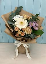 Букет цветов из:  Герберы и Хризантемы в Рудне Волгоградской области