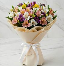 Букет цветов из:  Альстромерии в Рудне Волгоградской области