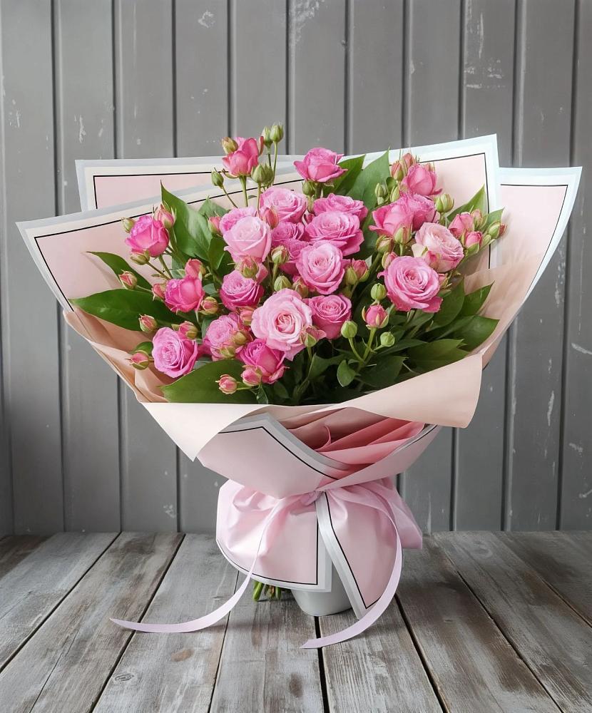 Букет Розовый кустик в Рудне Волгоградской области