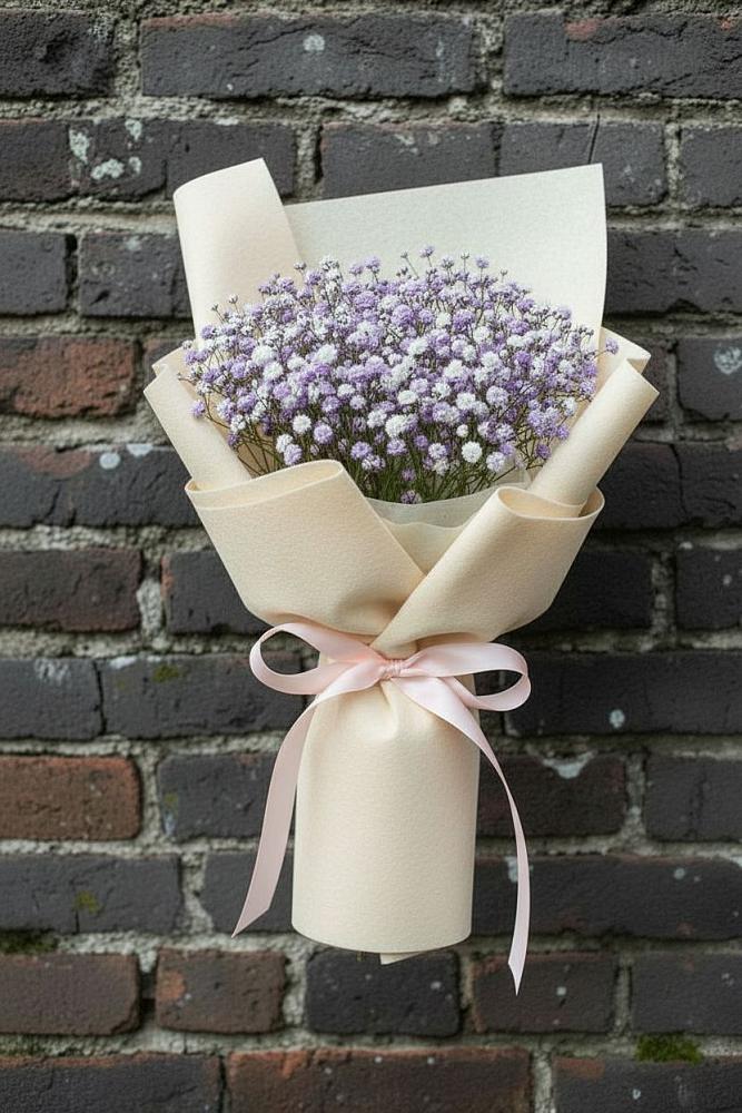 Букет цветов из: Гипсофила в Рудне Волгоградской области