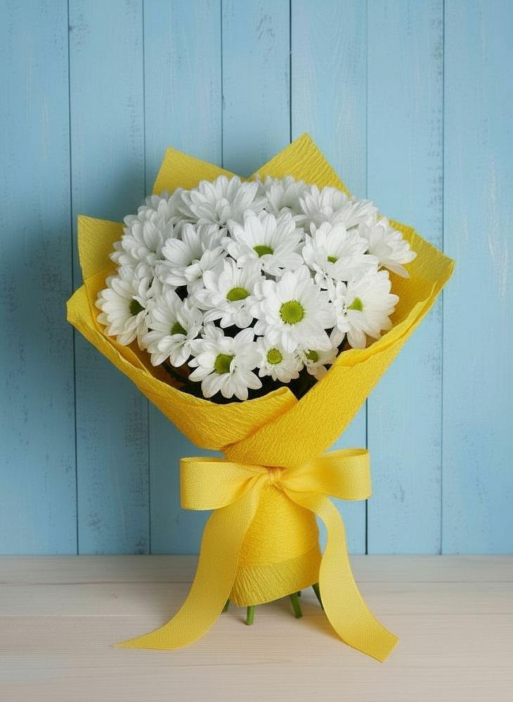 Букет цветов из: Хризантемы в Рудне Волгоградской области