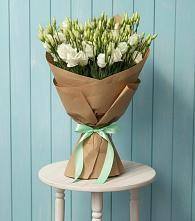 Букет цветов из:  Лизиантусы в Рудне Волгоградской области