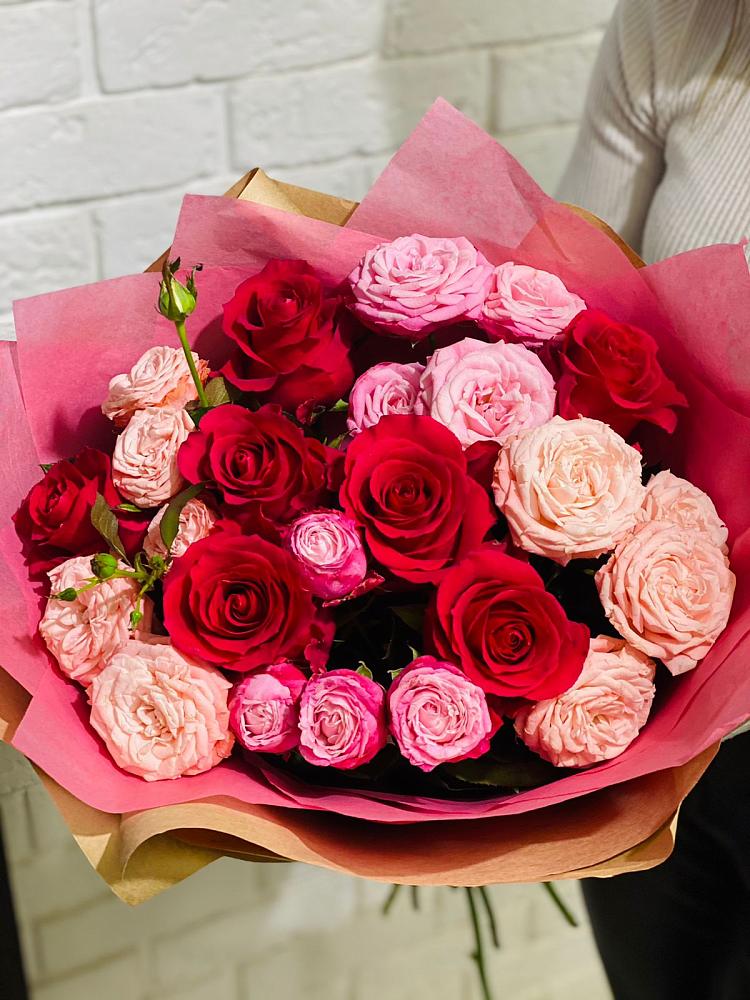 Букет цветов из: Розы в Рудне Волгоградской области