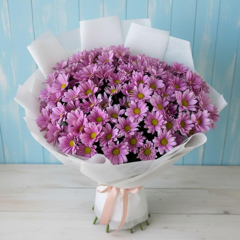 Букет цветов из: Хризантемы в Рудне Волгоградской области