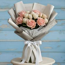 Букет цветов из:  Розы в Рудне Волгоградской области