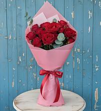 Букет цветов из:  Розы в Рудне Волгоградской области