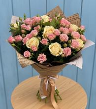 Букет цветов из:  Розы #REPLACE_PRED# Рудне Волгоградской области