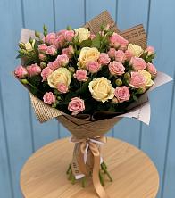 Букет цветов из:  Розы в Рудне Волгоградской области