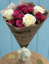 Букет цветов из:  Розы в Рудне Волгоградской области