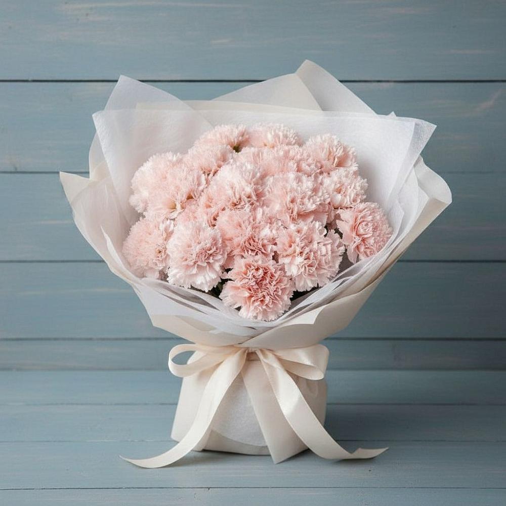 Букет цветов из: Гвоздики в Рудне Волгоградской области