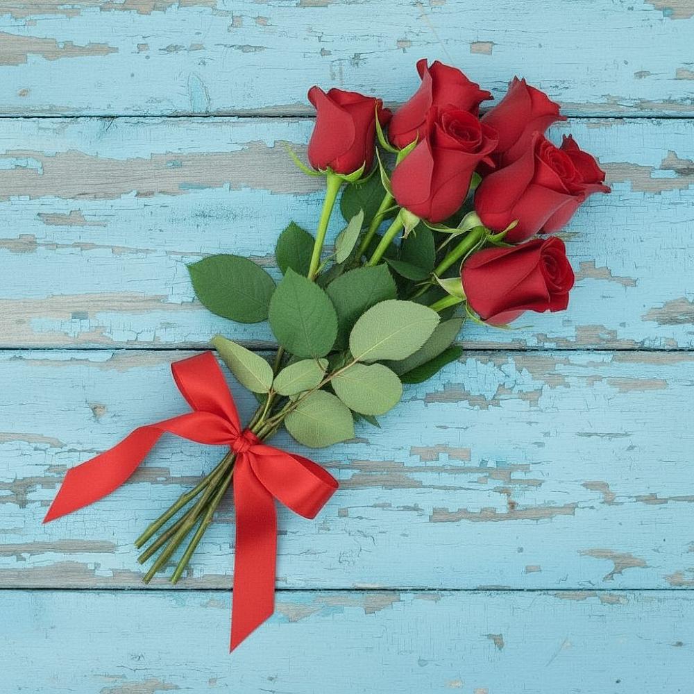 Букет Красные розы в Рудне Волгоградской области