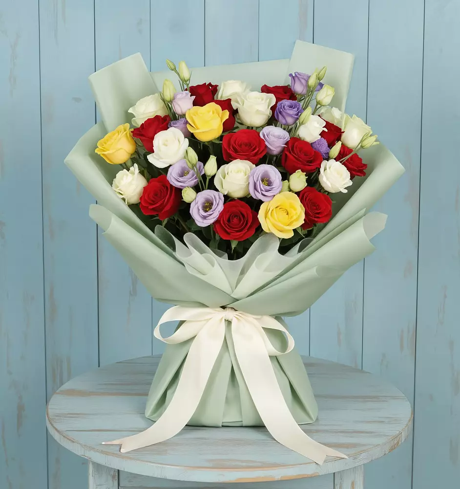 Букет цветов из: Розы в Рудне Волгоградской области