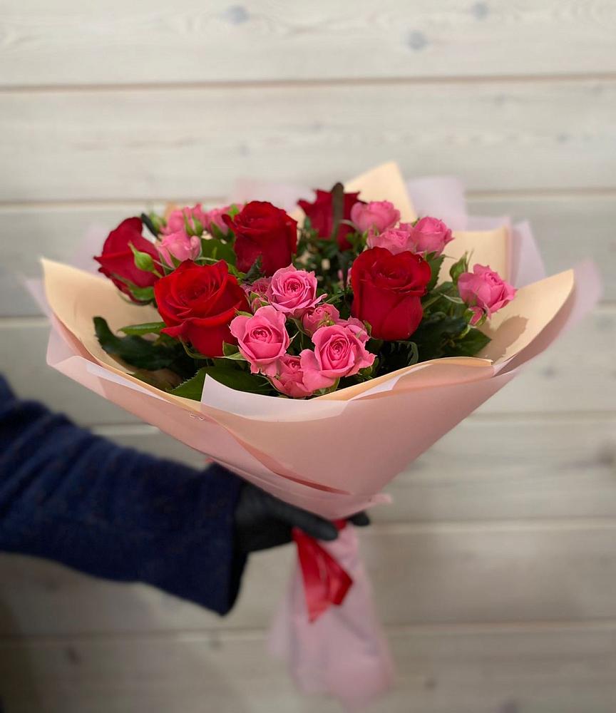 Букет цветов из: Розы в Рудне Волгоградской области