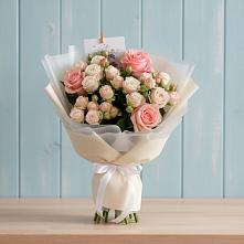 Букет цветов из:  Розы в Рудне Волгоградской области