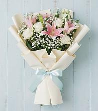 Букет цветов из:  Лилии #REPLACE_PRED# Рудне Волгоградской области