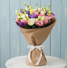 Букет цветов из:  Лизиантусы в Рудне Волгоградской области